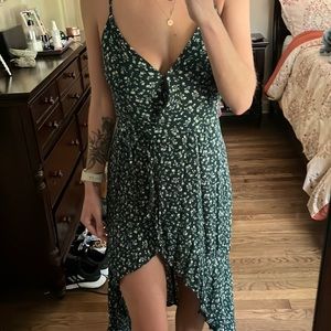 A&F High Low Wrap Dress